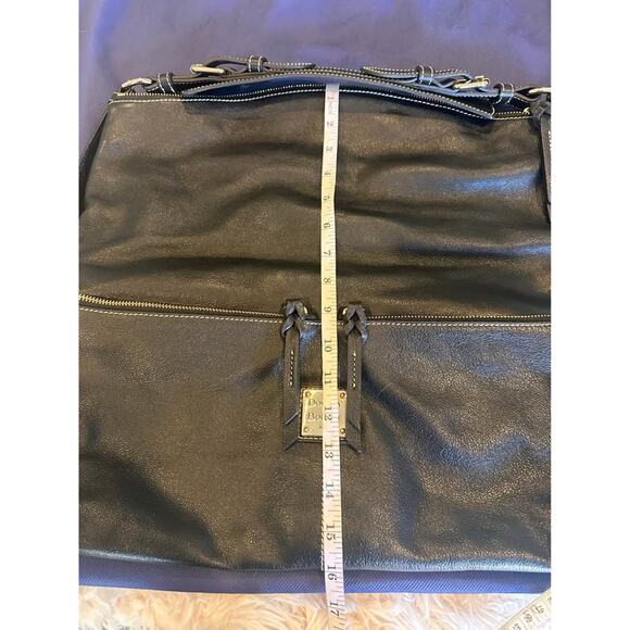 New in bag: Dooney & Bourke Calf Leather Large Pocket Sac in Black - Picture 7 of 10